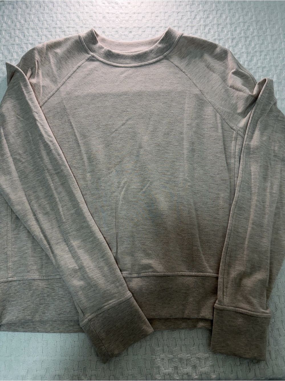 lululemon athletica Men's Crewneck Sweatshirt - Light Taupe